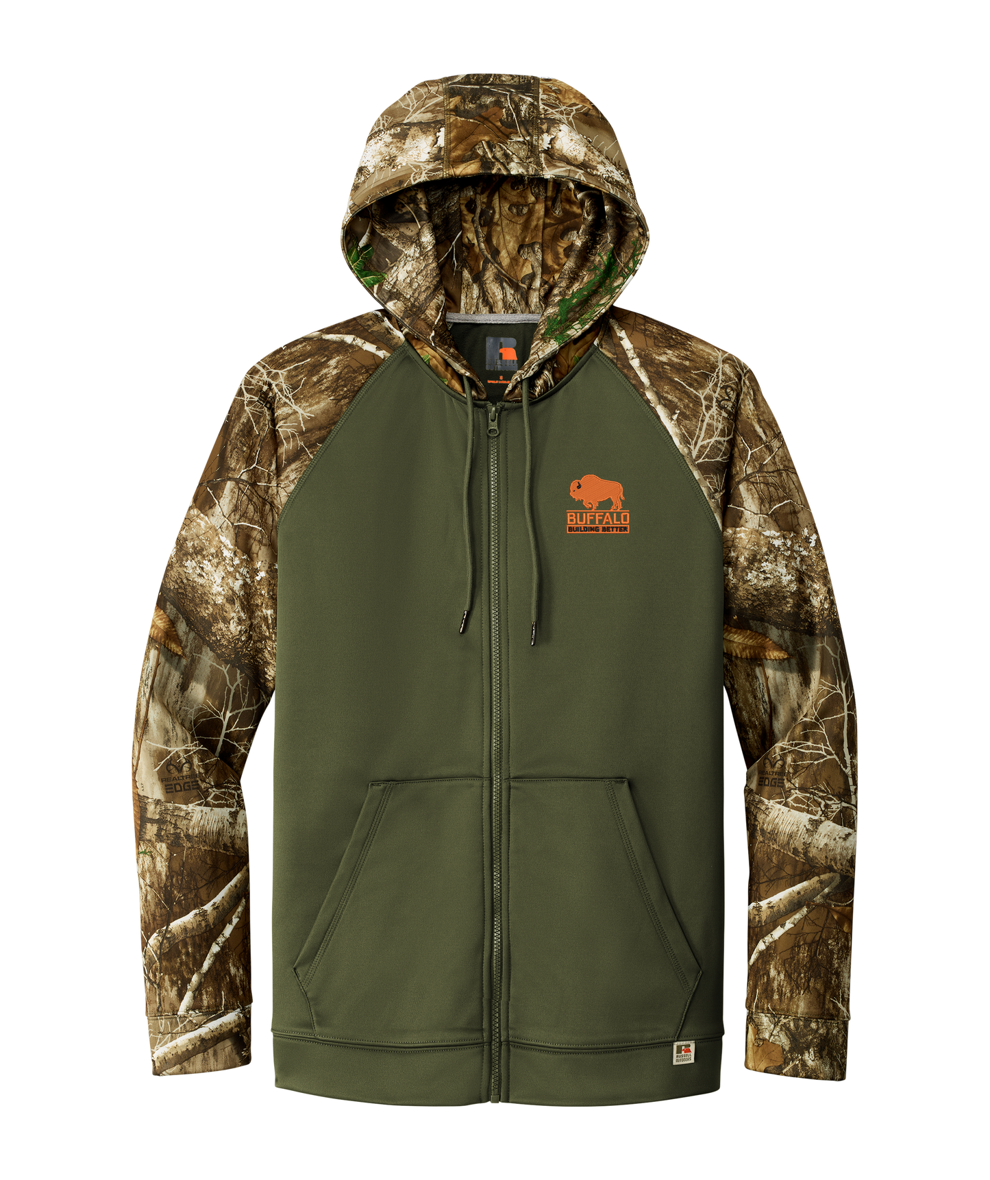 Russell Outdoors™ Realtree® Performance Colorblock Full-Zip Hoodie