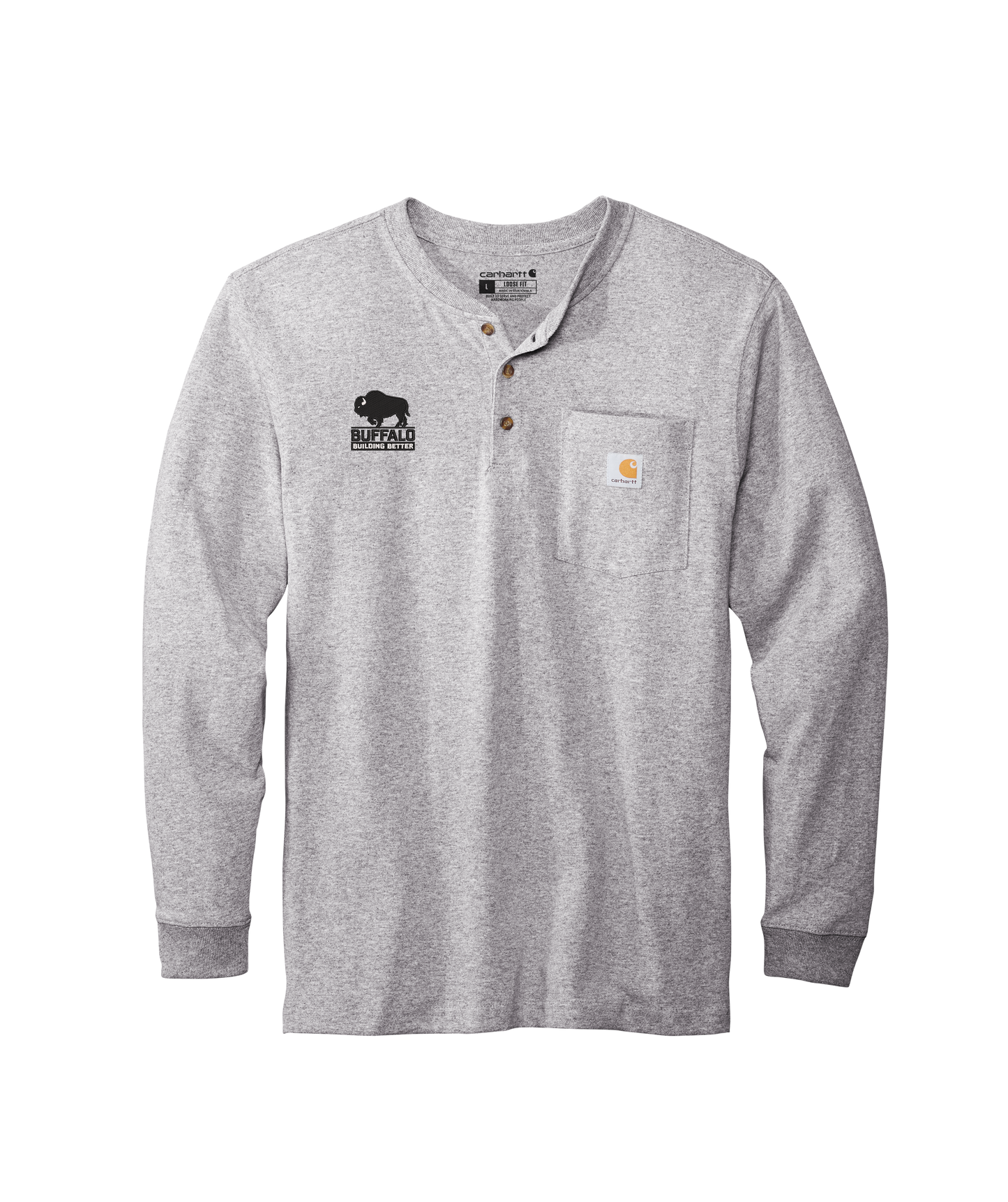 Carhartt® Long Sleeve Henley T-Shirt