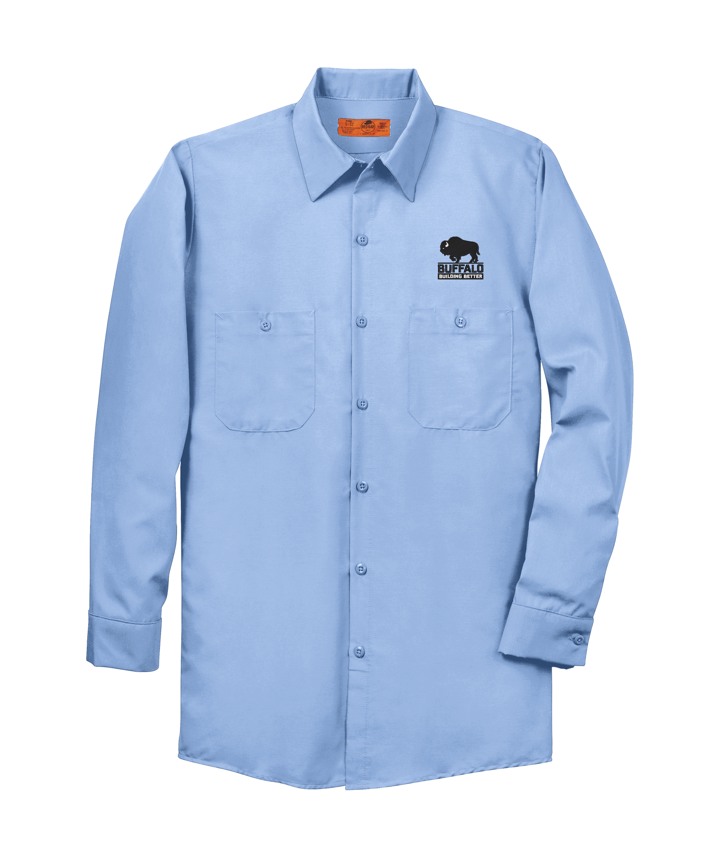 Red Kap® Long Size, Long Sleeve Industrial Work Shirt