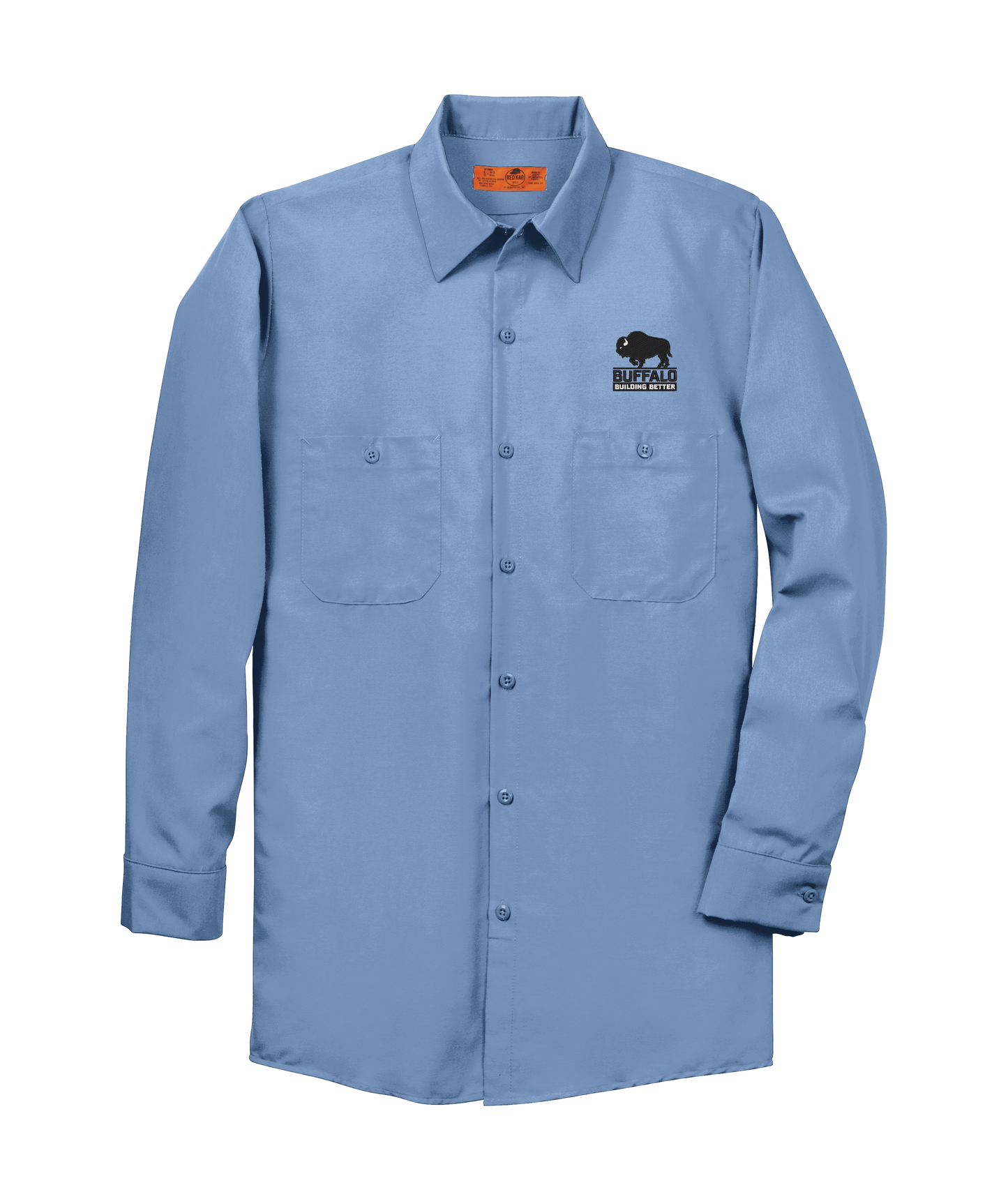 Red Kap® Long Size, Long Sleeve Industrial Work Shirt