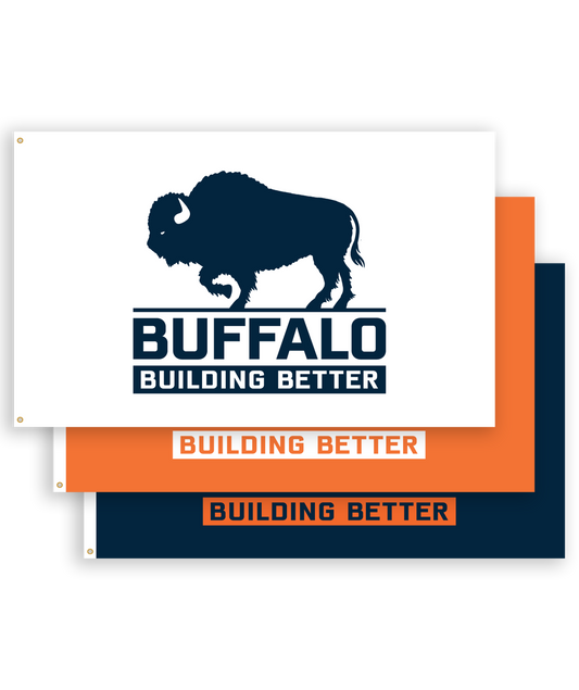 Buffalo Construction Flag