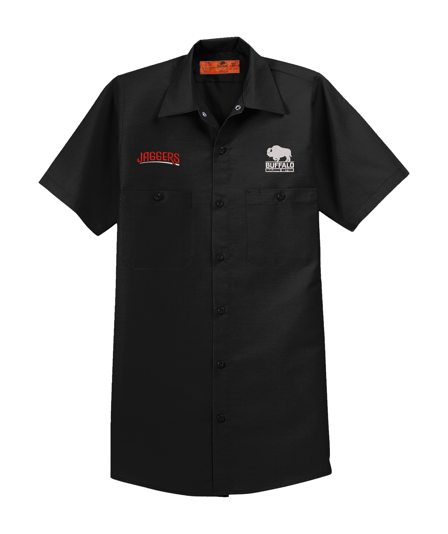 Red Kap® Long Size, Short Sleeve Industrial Work Shirt