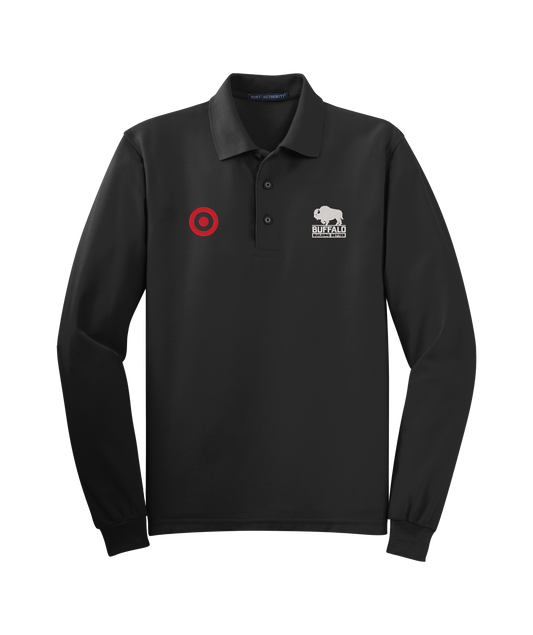 Port Authority® Tall Silk Touch™ Long Sleeve Polo
