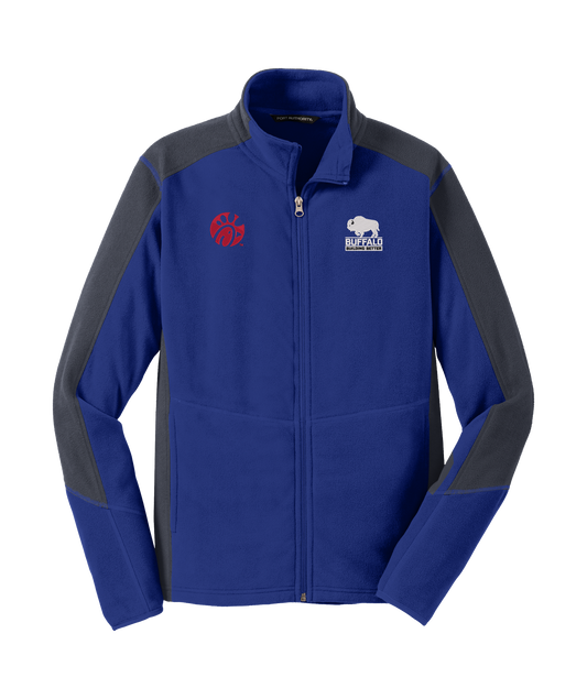 Port Authority® Colorblock Microfleece Jacket
