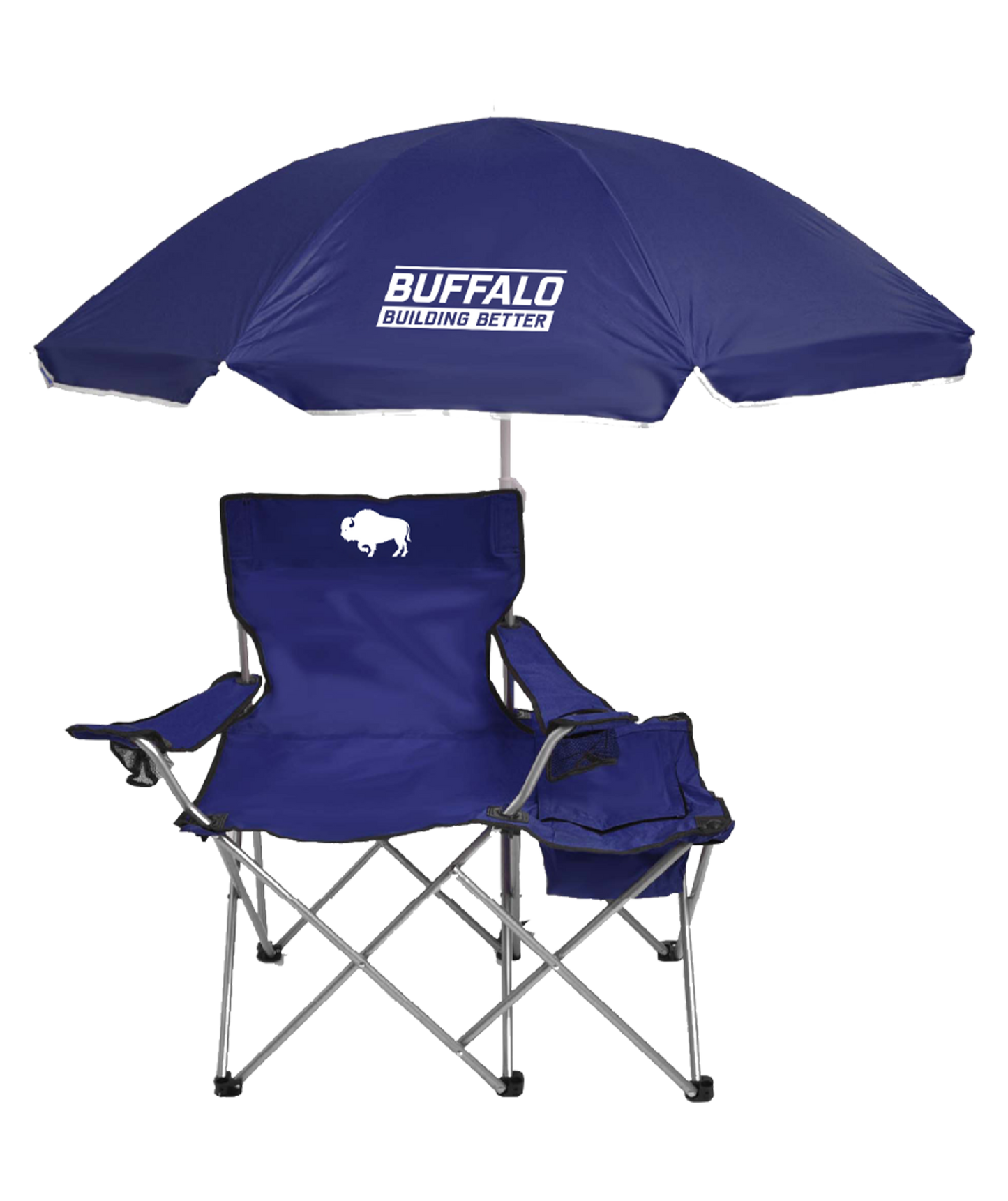 Party Chair with Cooler & Umbrella Combo Set