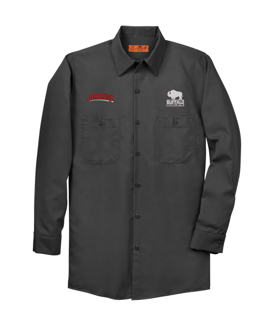 Red Kap® Long Size, Long Sleeve Industrial Work Shirt