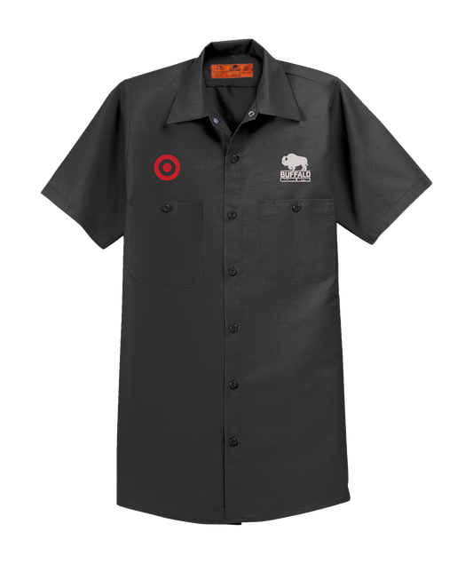 Red Kap® Long Size, Short Sleeve Industrial Work Shirt