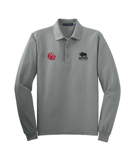 Port Authority® Tall Silk Touch™ Long Sleeve Polo