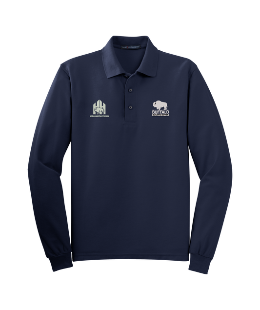 Port Authority® Tall Silk Touch™ Long Sleeve Polo