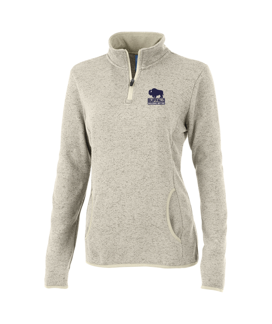 Charles River Women's Heathered Fleece Pullover