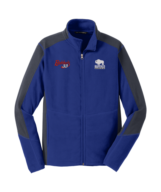 Port Authority® Colorblock Microfleece Jacket